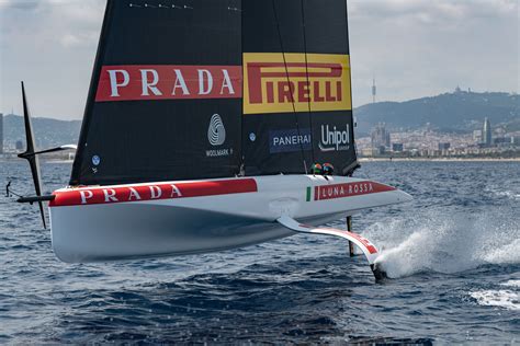 barca sponsorizzata da prada e pirelli|Luna Rossa Prada Pirelli: Il gigante del mare continua a scrivere .